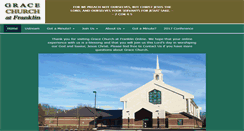 Desktop Screenshot of gracechurchatfranklin.org